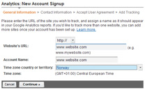 Google analytics konto